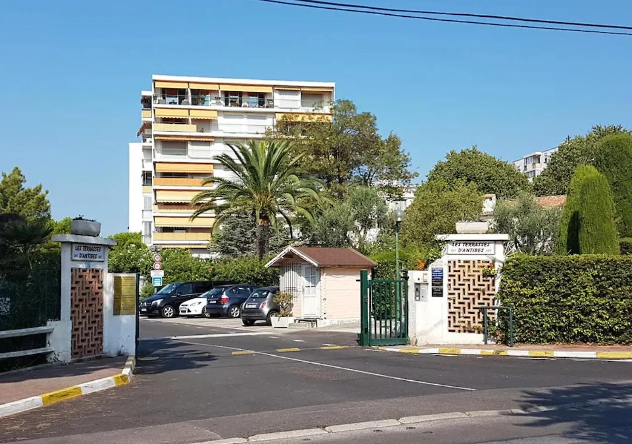 Appart 2 Ch Vue Mer & Montagne, Terrasse, Parking Antibes Apartment